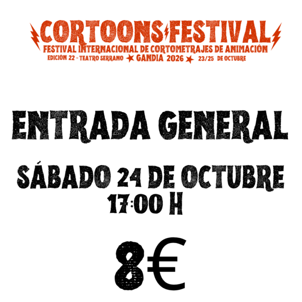 entrada general sábado 24 de octubre 2026